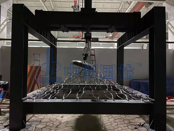 被動防護網(wǎng)頂破試驗設備